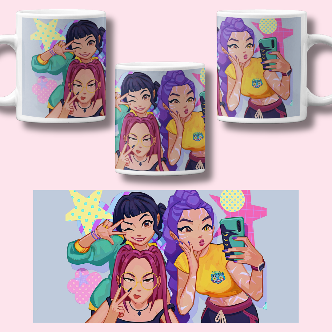 Tazon Huntrix Selfie Squad Mug 1