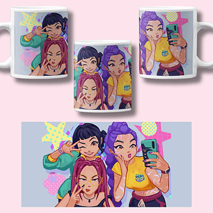 Tazon Huntrix Selfie Squad Mug