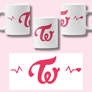 Tazon Pulso De Amor Twice 