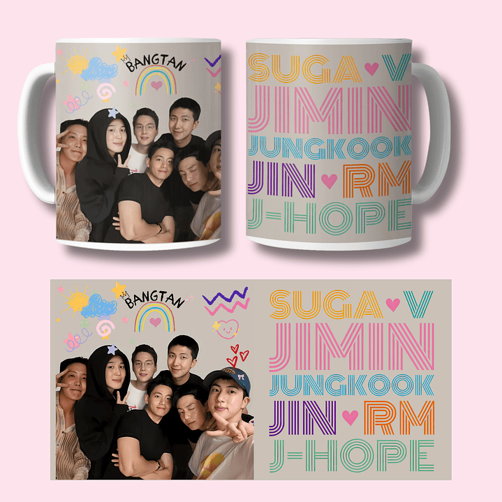 Tazon Bangtan Rainbow Love 1