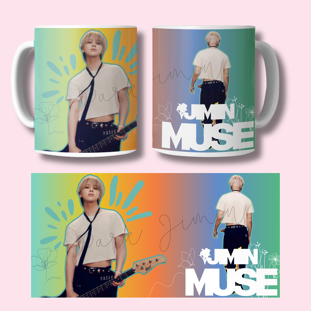 Tazon Jimin Muse Edición Pastel 1