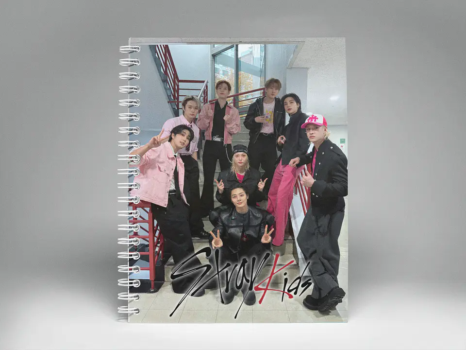 Cuaderno Stray Kids Line Art A5 4