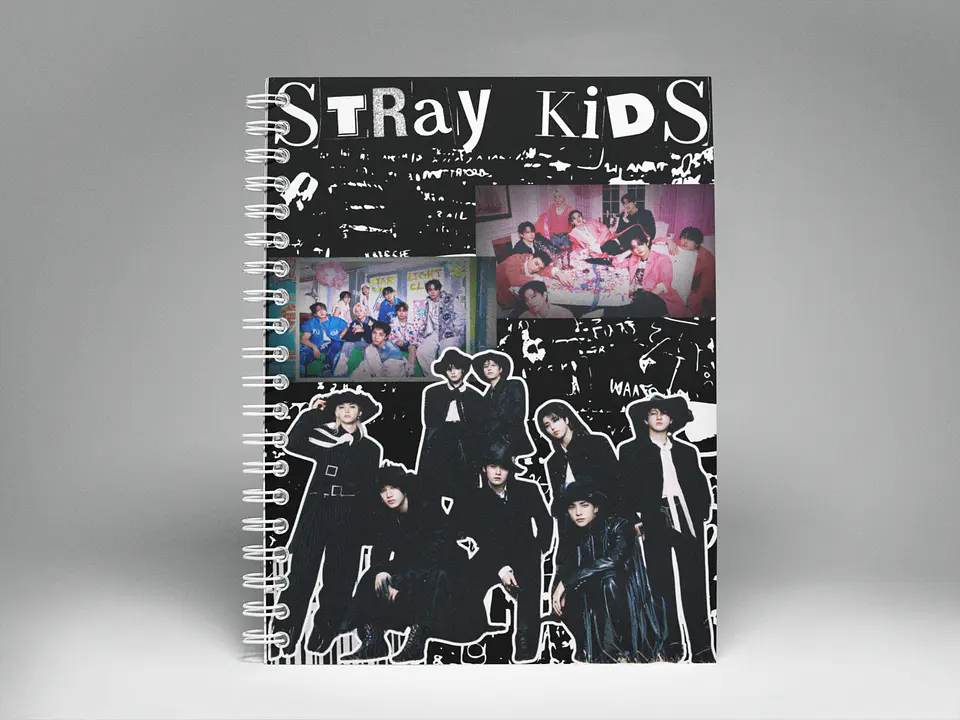 Cuaderno Stray Kids Line Art A5 3