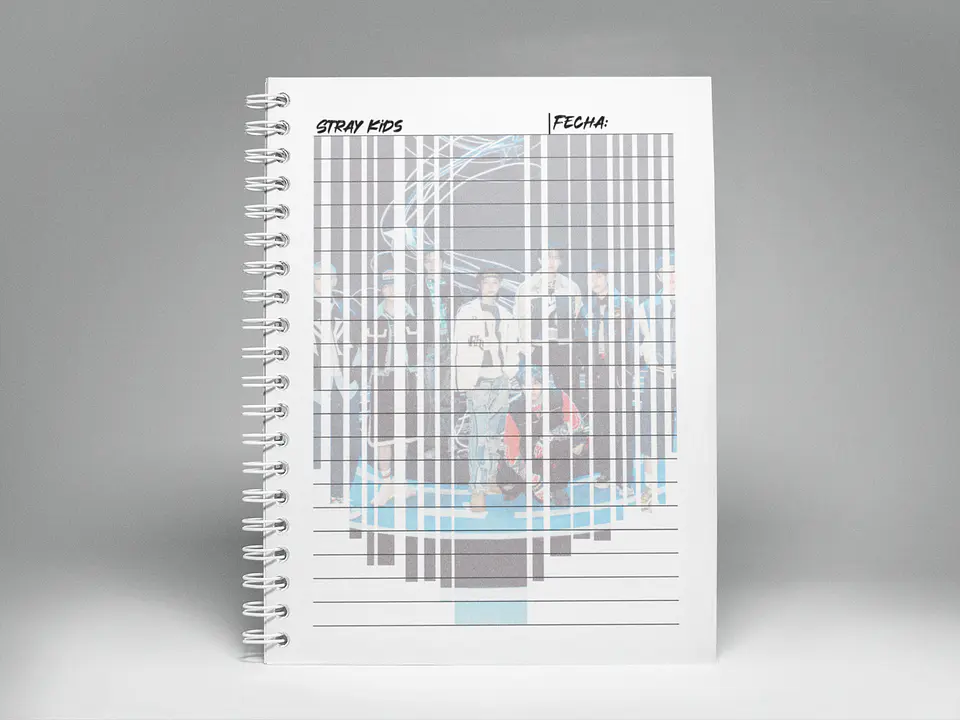 Cuaderno Stray Kids Line Art A5 11