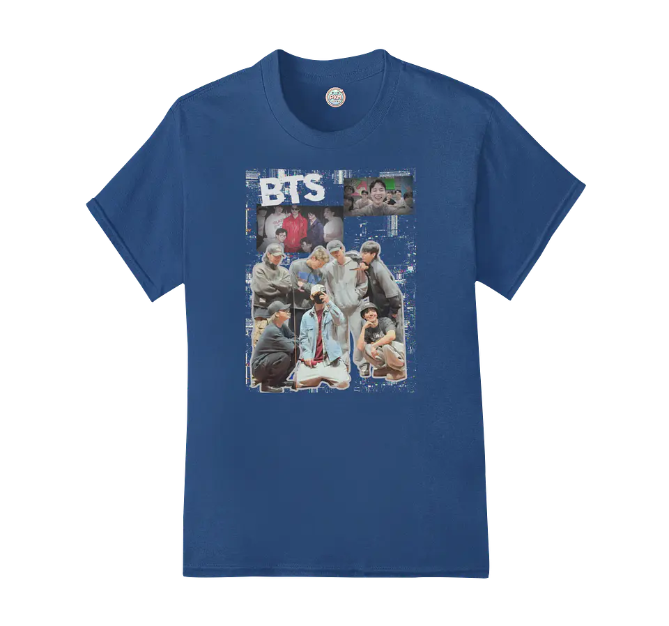 Polera BTS OT7 | Raw Moments 2