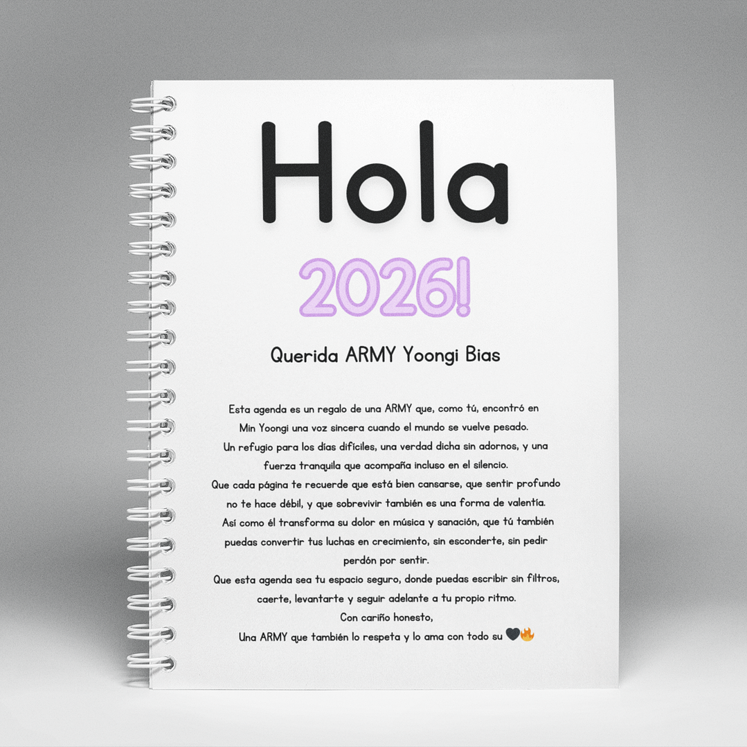 Agenda Yoongi 8