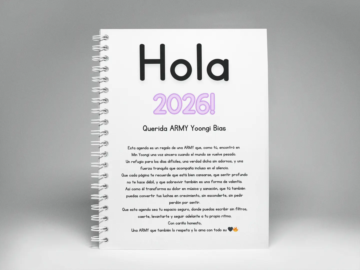 Agenda Yoongi 2