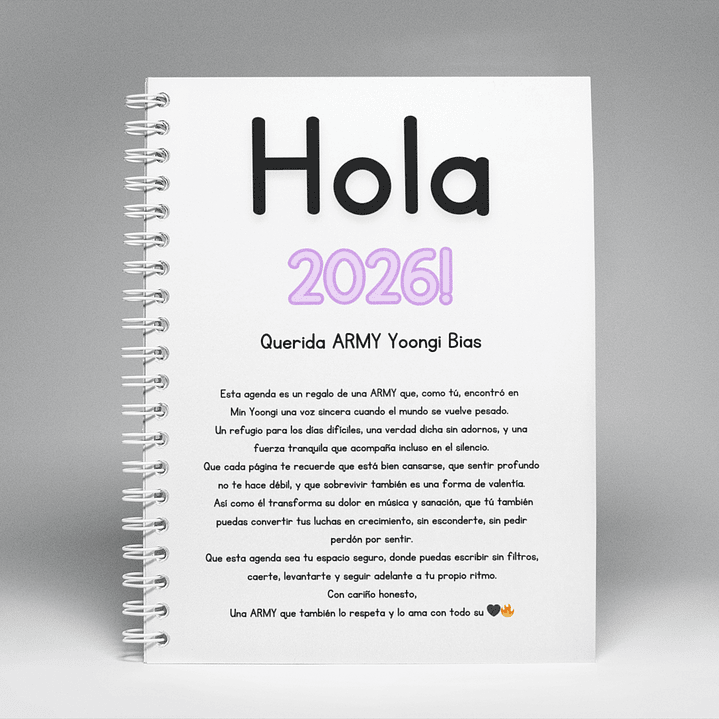 Agenda Yoongi 8