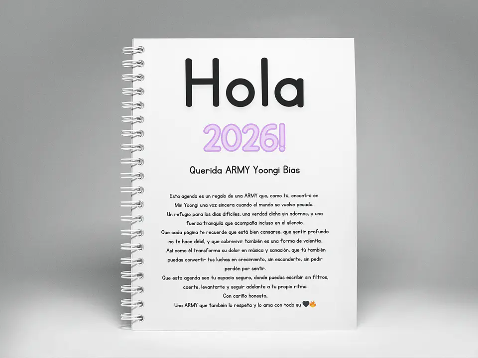 Agenda Yoongi 2