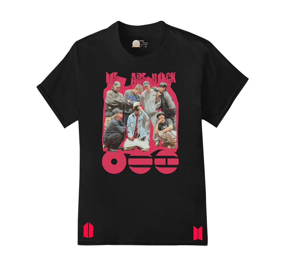 Polera BTS OT7 | We Are Back Ver. 1 1