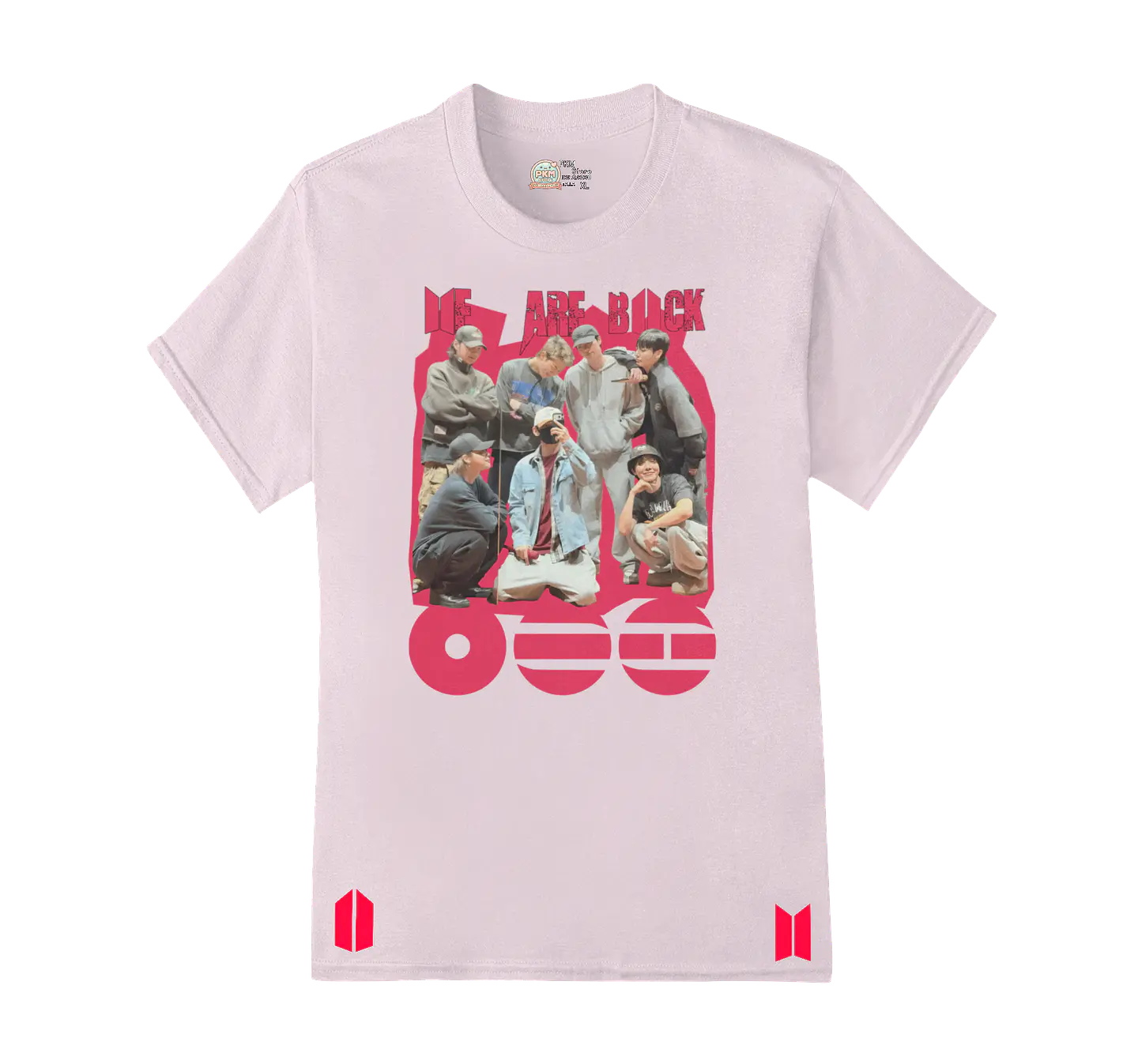 Polera BTS OT7 | We Are Back Ver. 1 2