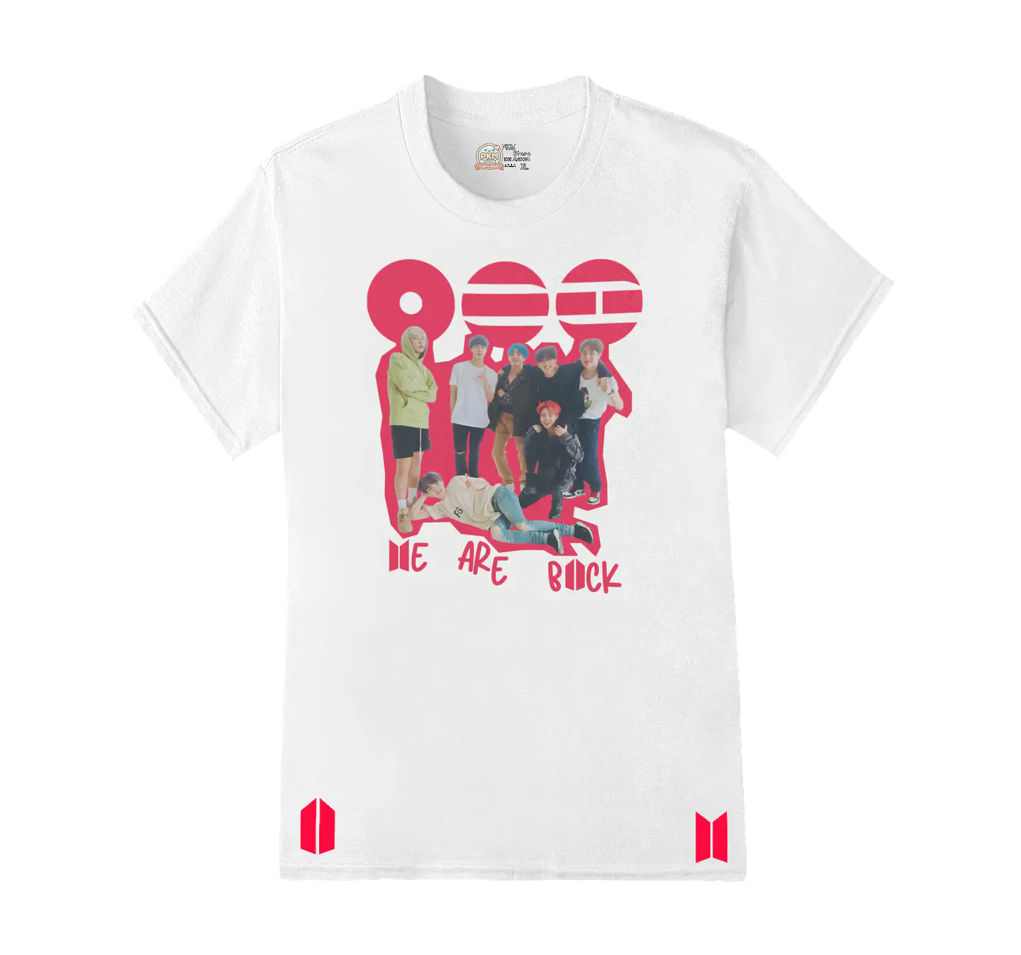 Polera BTS OT7 | We Are Back Ver. 2 1