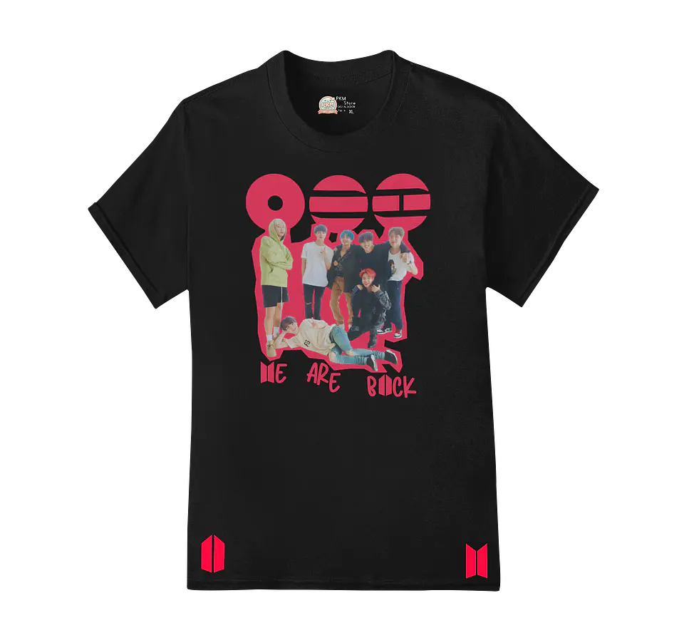 Polera BTS OT7 | We Are Back Ver. 2 3