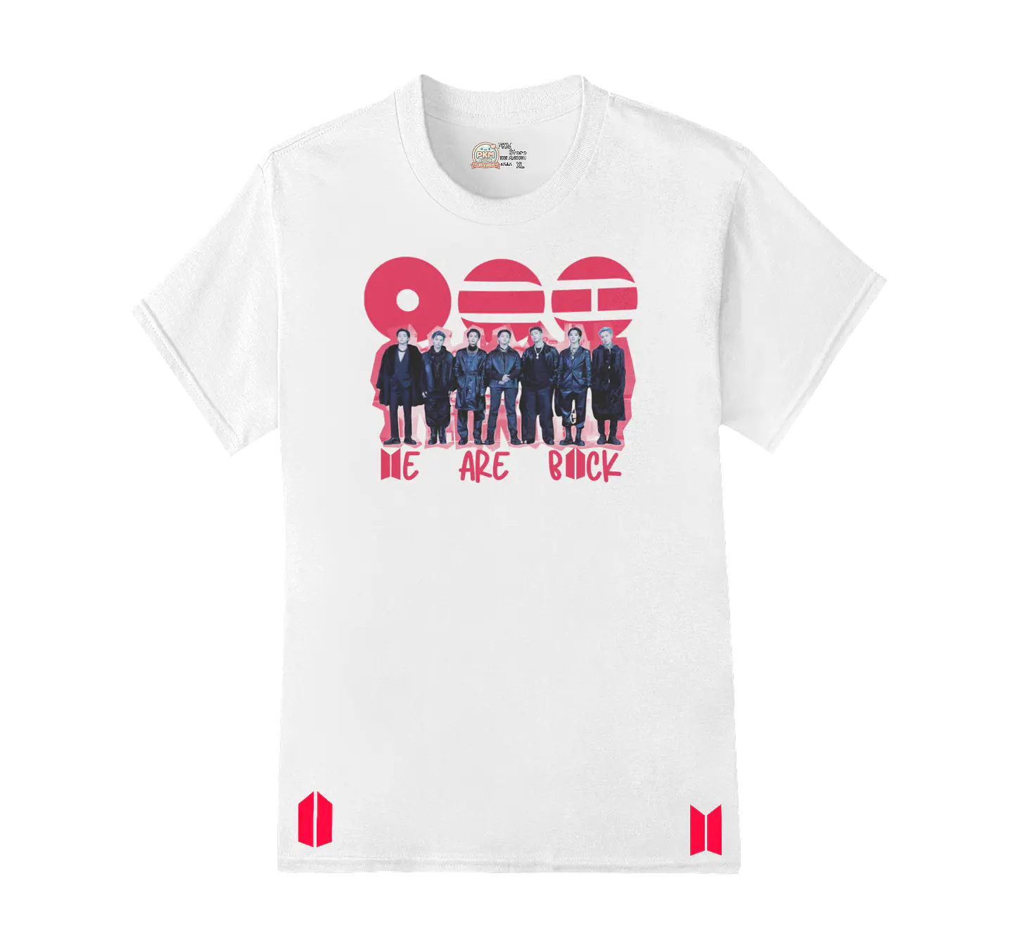 Polera BTS OT7 | We Are Back Ver. 4 5
