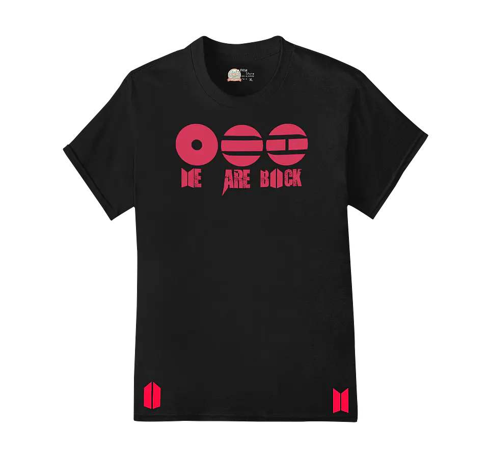Polera BTS OT7 | We Are Back 5