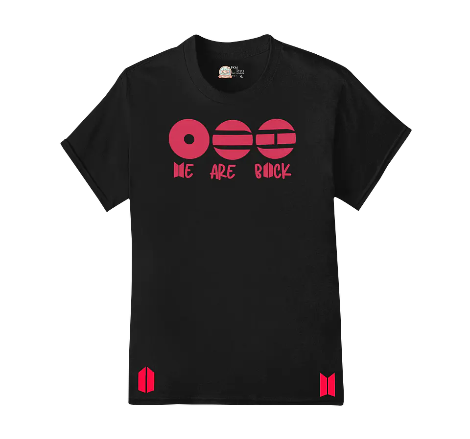 Polera BTS OT7 | We Are Back 2