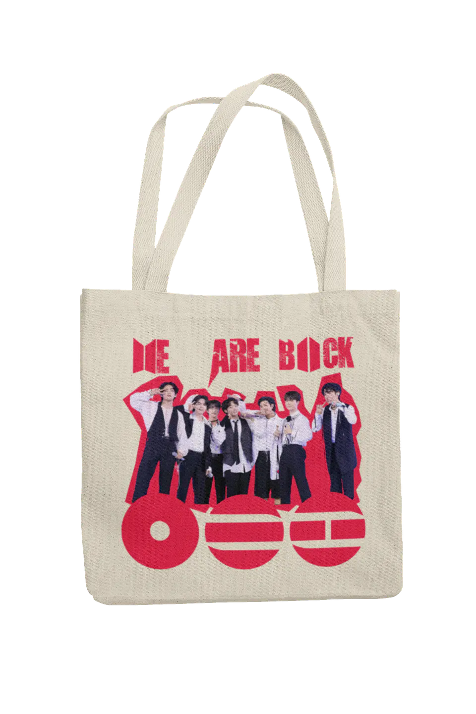 Totebag BTS OT7 | We Are Back Ver. 2 1