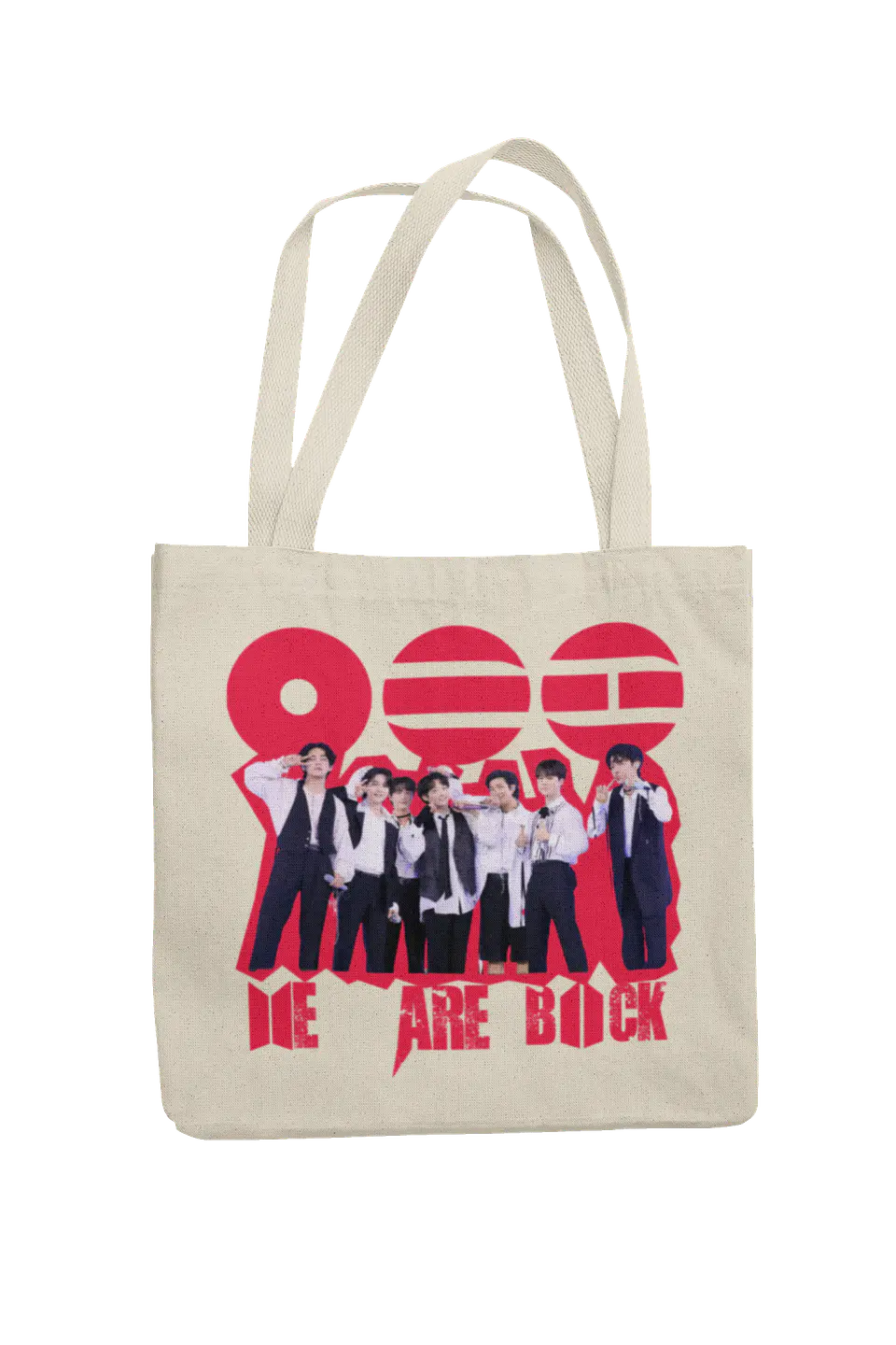 Totebag BTS OT7 | We Are Back Ver. 2 3