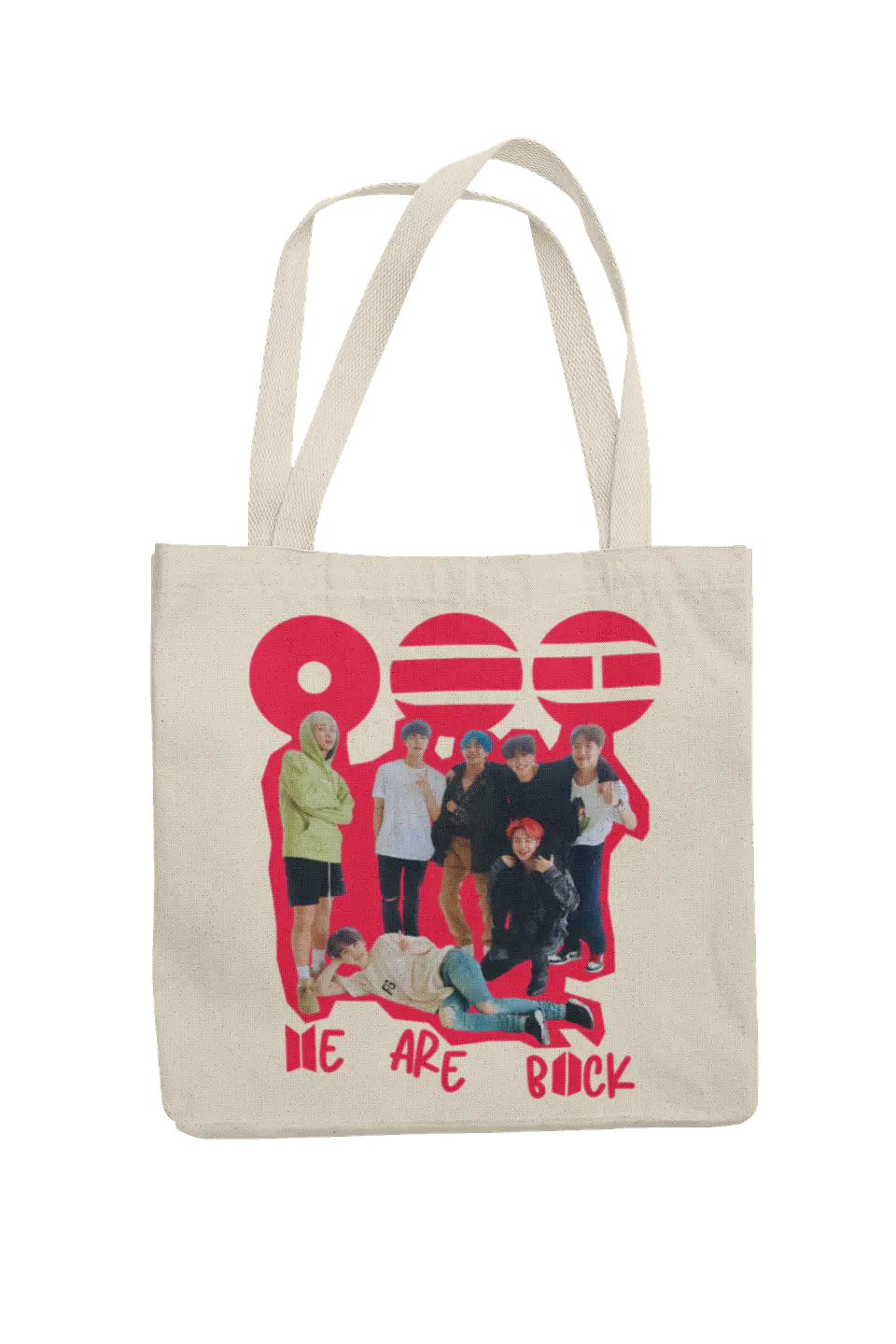 Totebag BTS OT7 | We Are Back Ver. 4 1