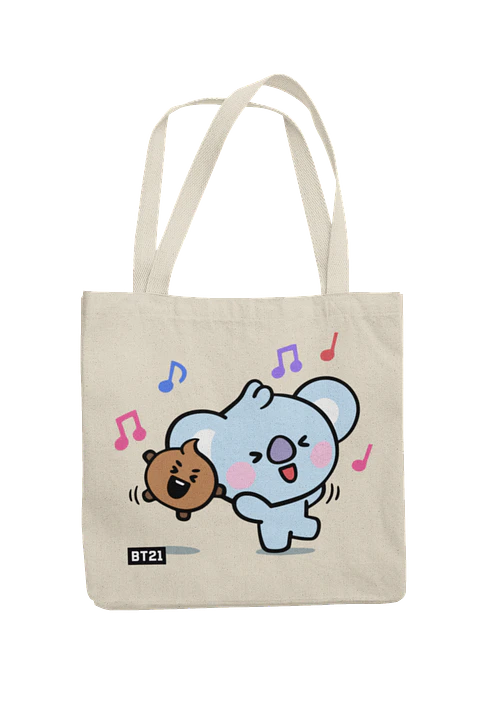 Totebag BT21 Koya y Shooky | Música