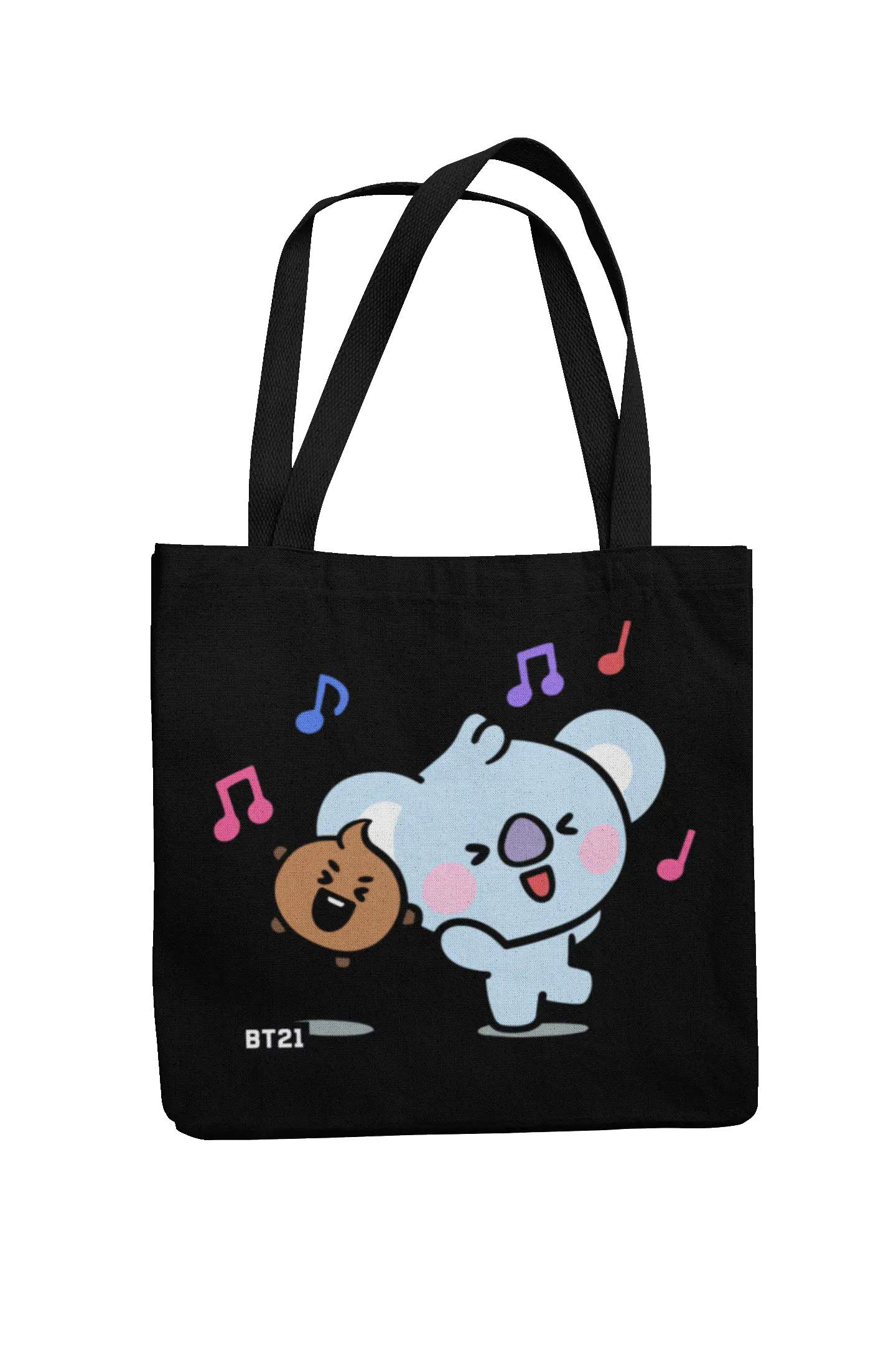 Totebag BT21 Koya y Shooky | Música 2