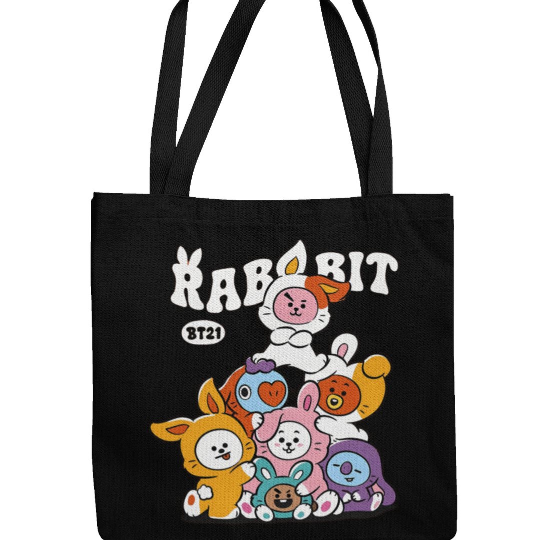 Totebag Cute Bunny Squad 1