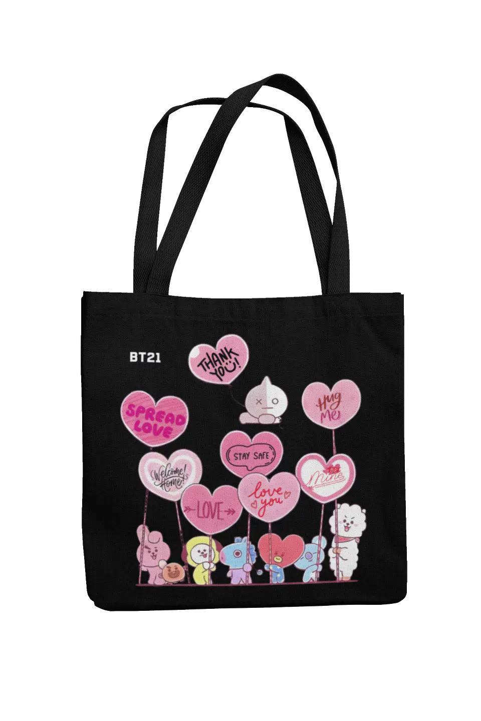 Totebag BT21 | Love Balloons 2