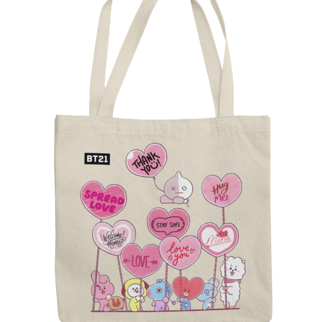 Totebag Love Balloons 1