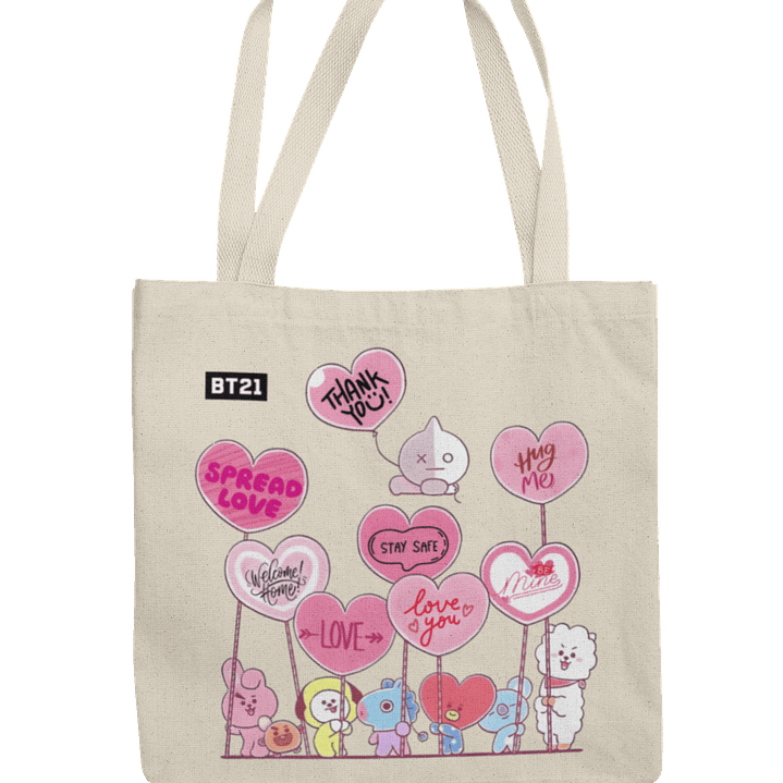 Totebag Love Balloons 1
