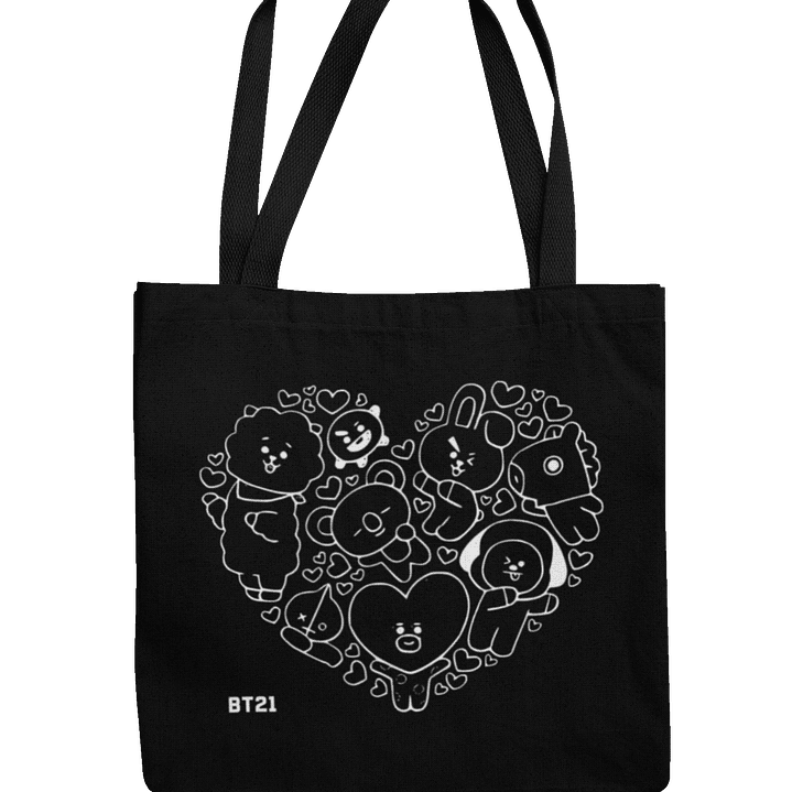 Totebag Heart Line 1