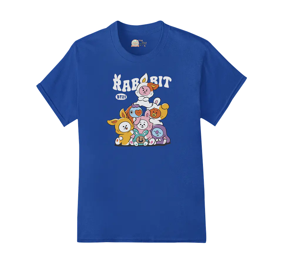 Polera BT21 | Bunny Squad 4
