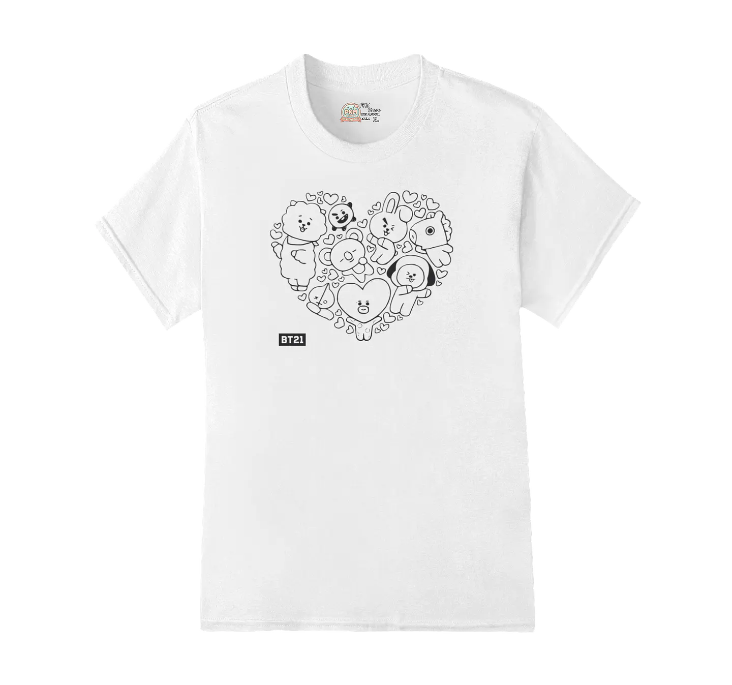 Polera BT21 | Heart Line 1