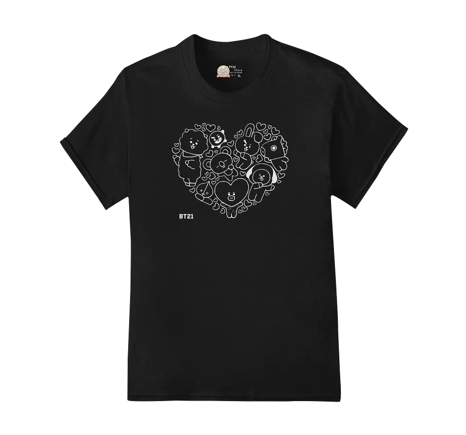 Polera BT21 | Heart Line 2