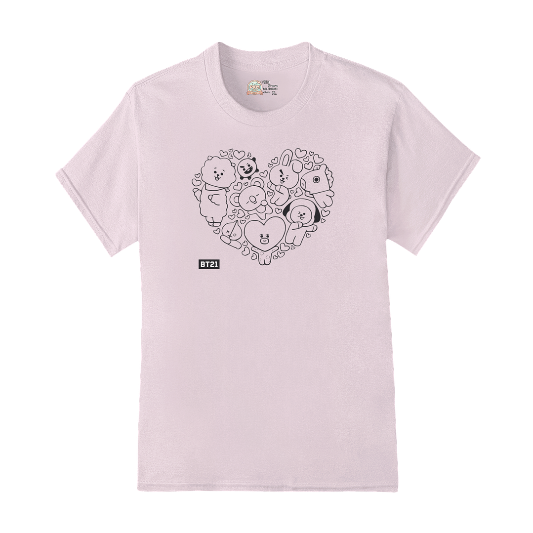 Polera Heart Line 3