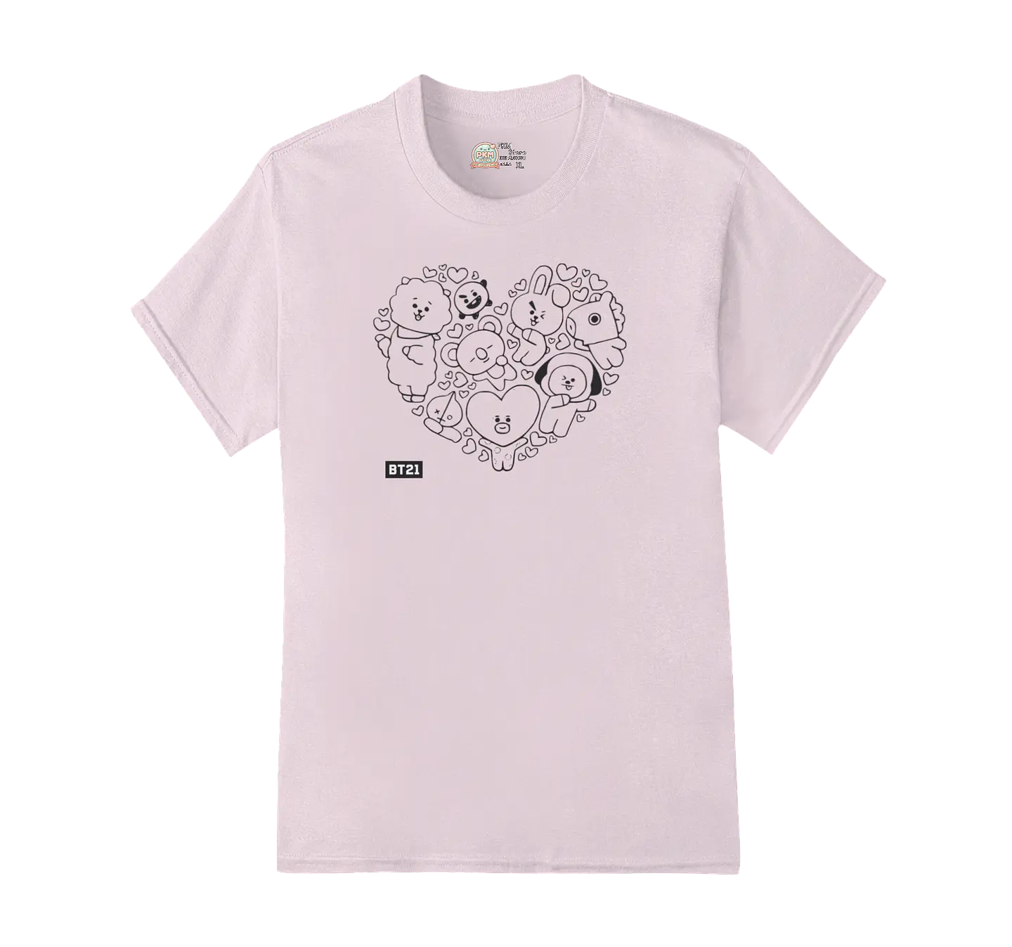 Polera BT21 | Heart Line 3