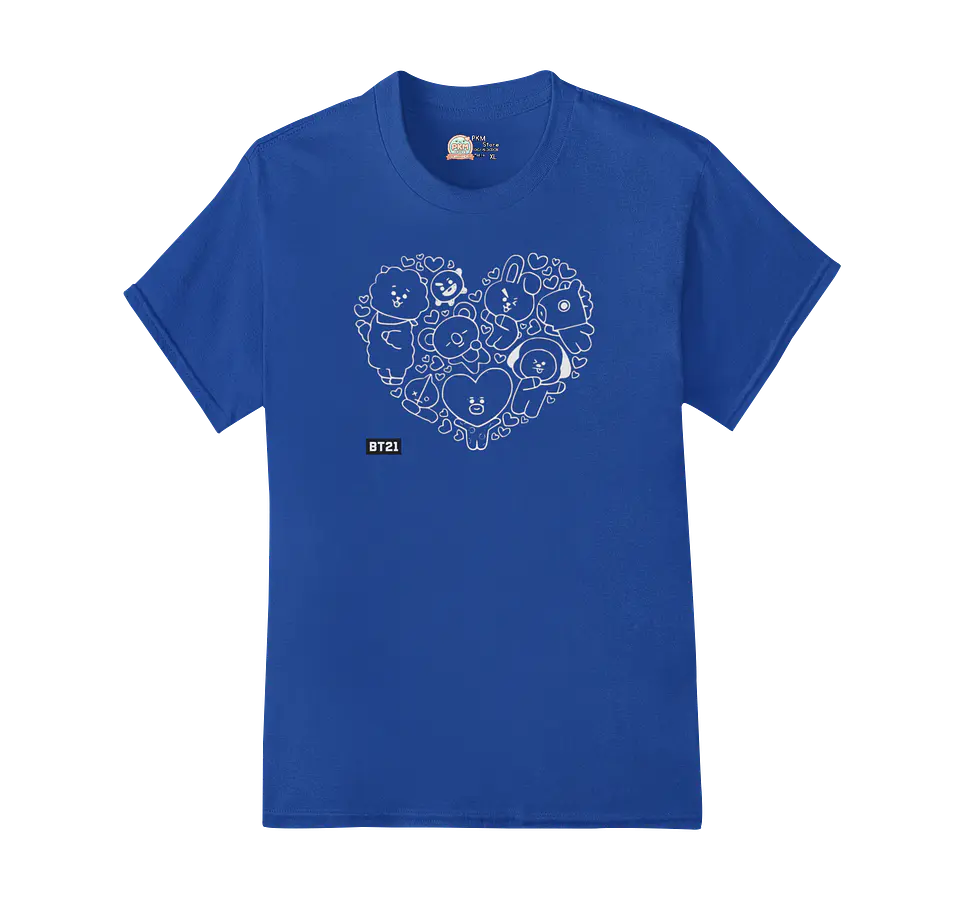 Polera BT21 | Heart Line 5