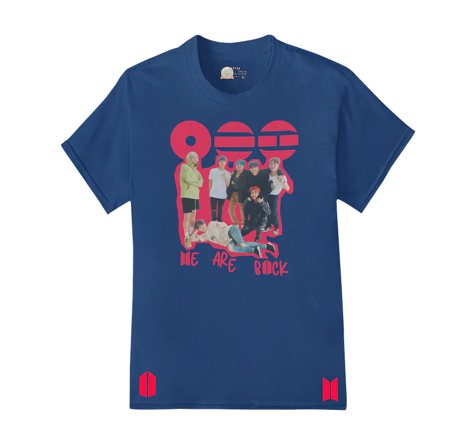 Polera BTS OT7 | We Are Back Ver. 2 2