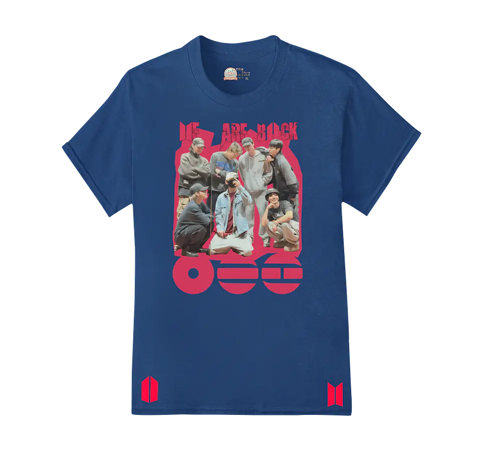 Polera BTS OT7 | We Are Back Ver. 1 4
