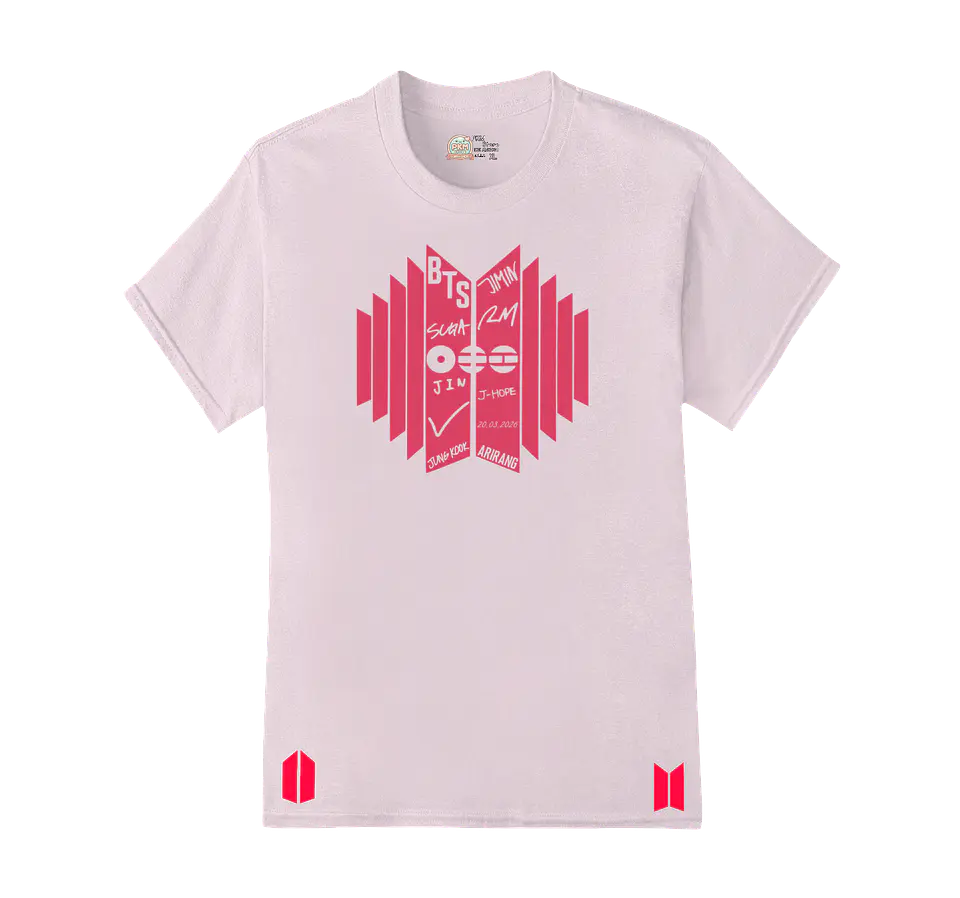 Polera BTS OT7 | Arirang Edition 4