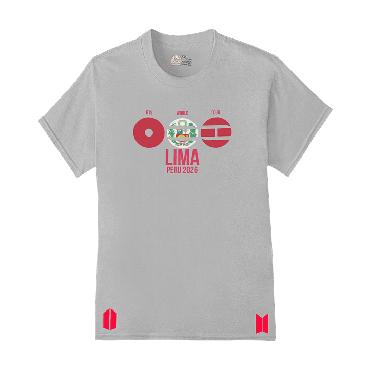 Polera BTS World Tour 2026 – Lima Chapter 2