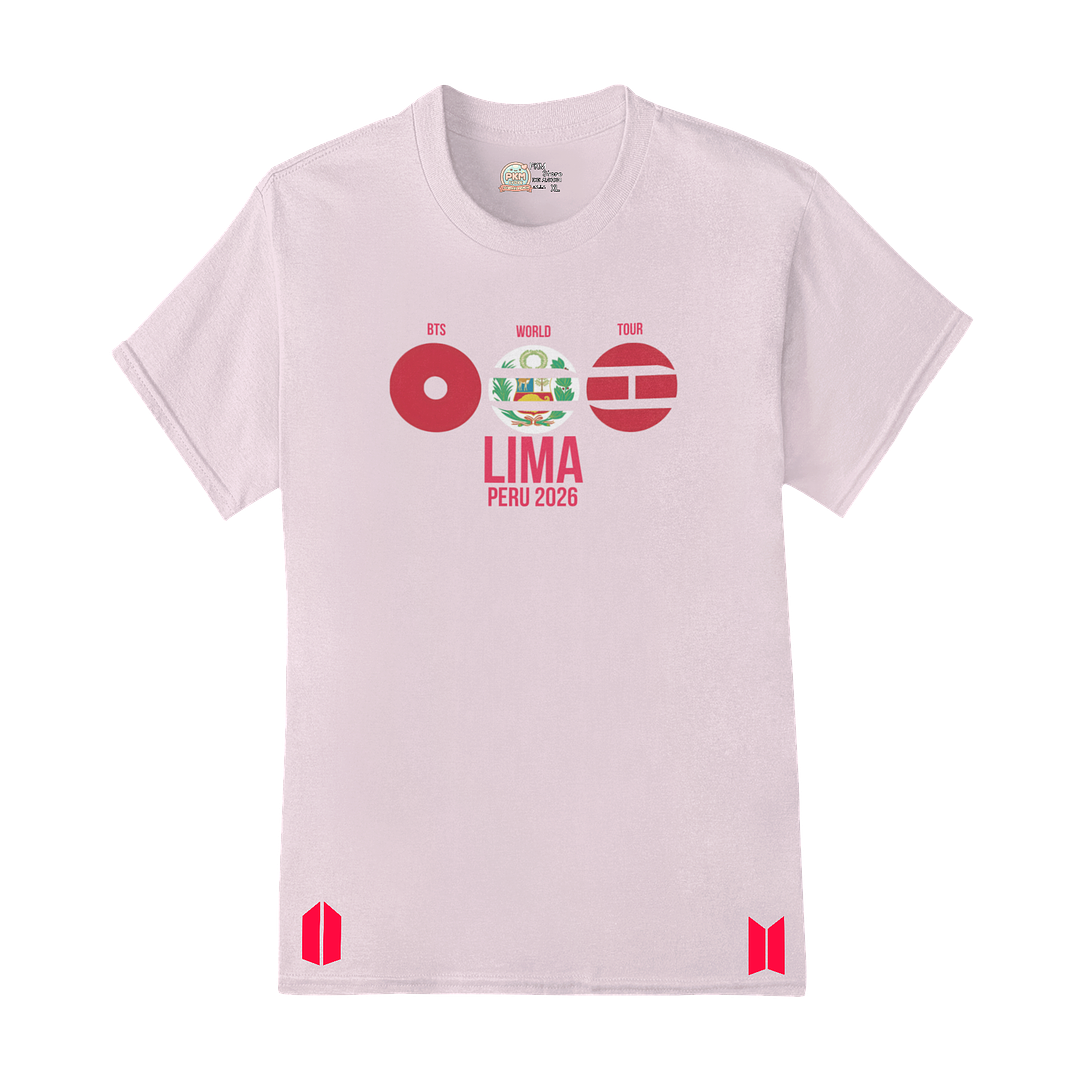 Polera BTS World Tour 2026 – Lima Chapter 3