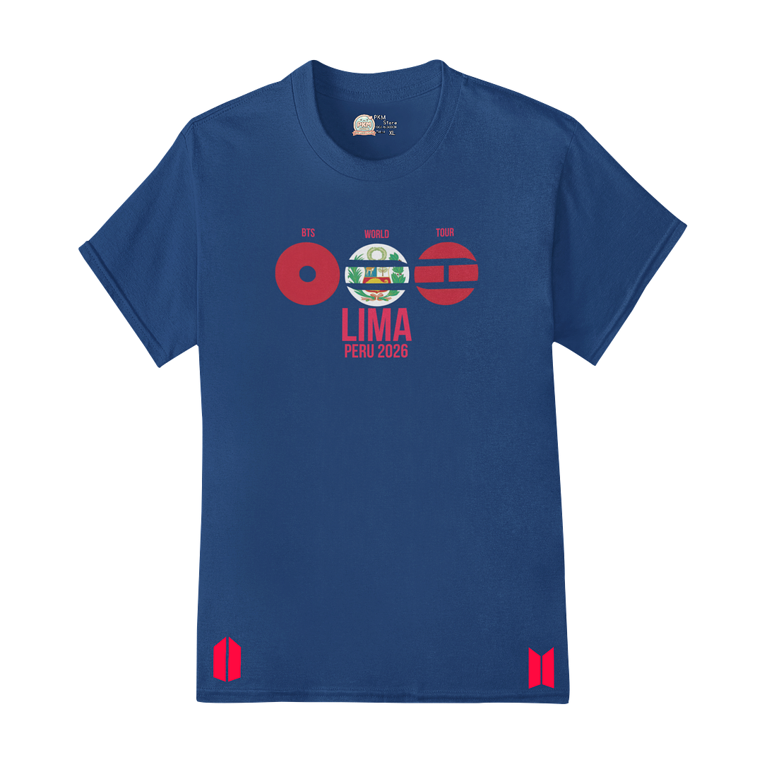 Polera BTS World Tour 2026 – Lima Chapter 4