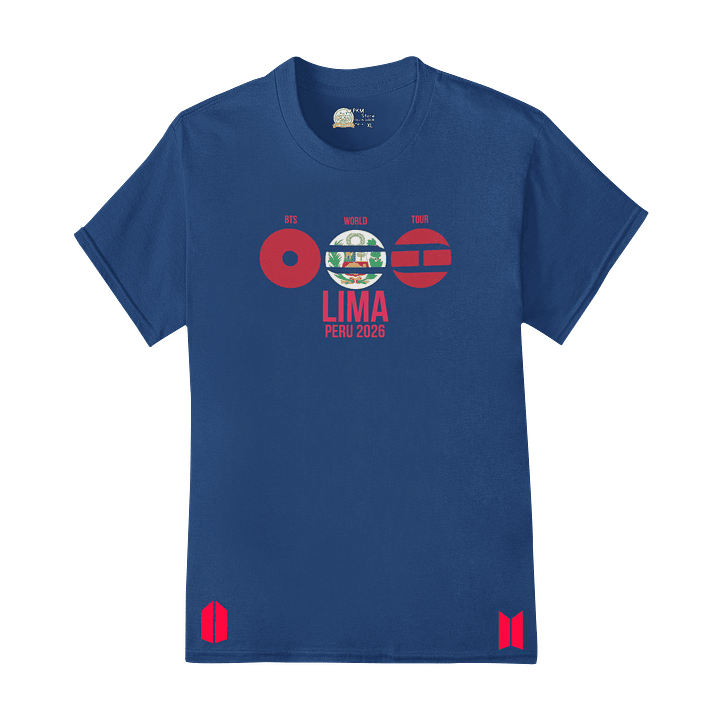 Polera BTS World Tour 2026 – Lima Chapter 4