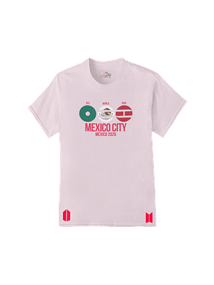 Polera BTS World Tour 2026 – Mexico City Heart