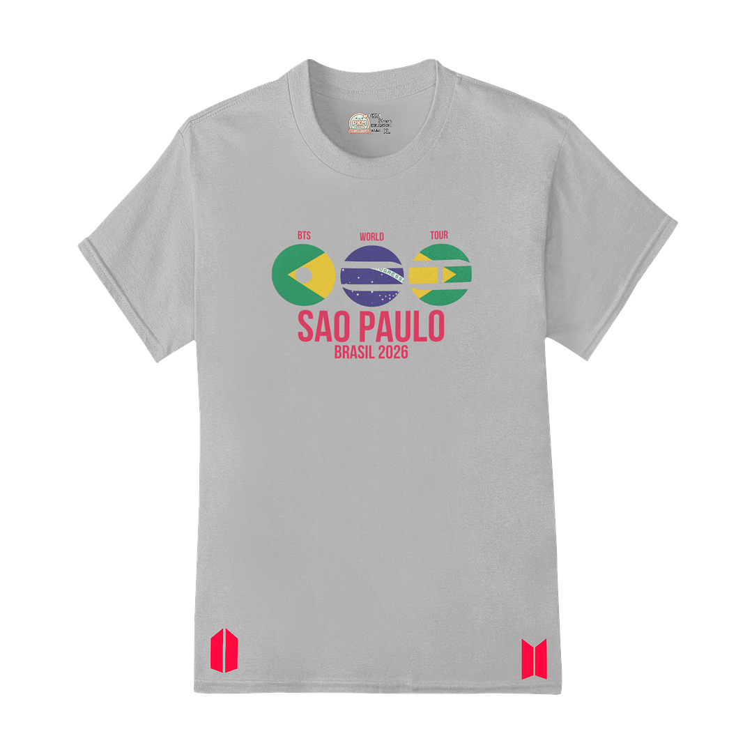 Polera BTS World Tour 2026 – São Paulo Energy 1