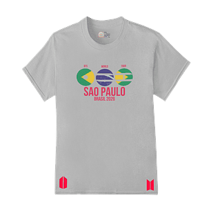 Polera BTS World Tour 2026 – São Paulo Energy