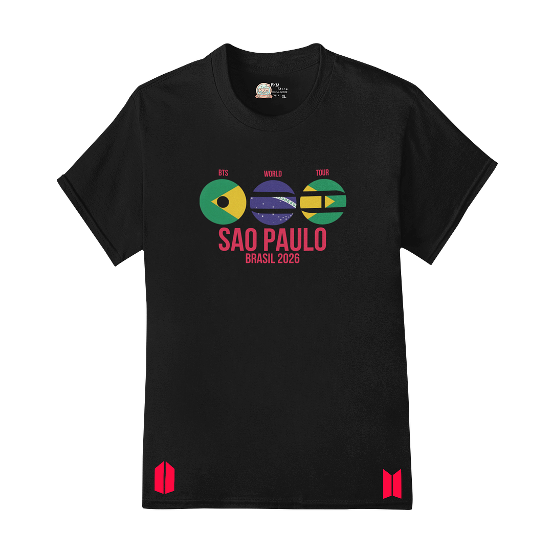 Polera BTS World Tour 2026 – São Paulo Energy 3