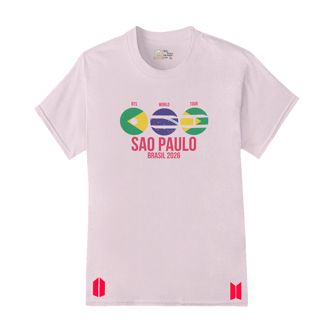 Polera BTS World Tour 2026 – São Paulo Energy 4