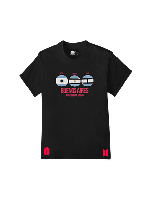 Polera BTS World Tour 2026 – Buenos Aires Pulse