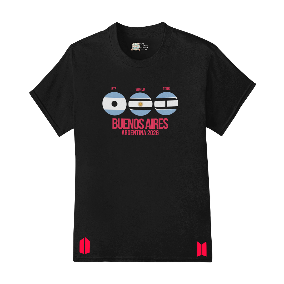 Polera BTS World Tour 2026 – Buenos Aires Pulse 1